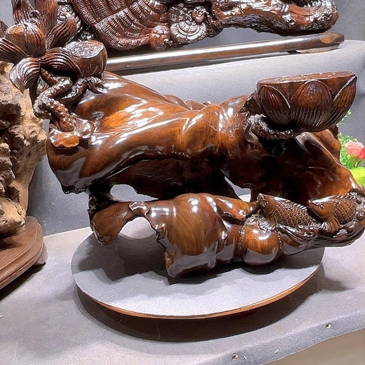 木纯手工打造（荷叶）