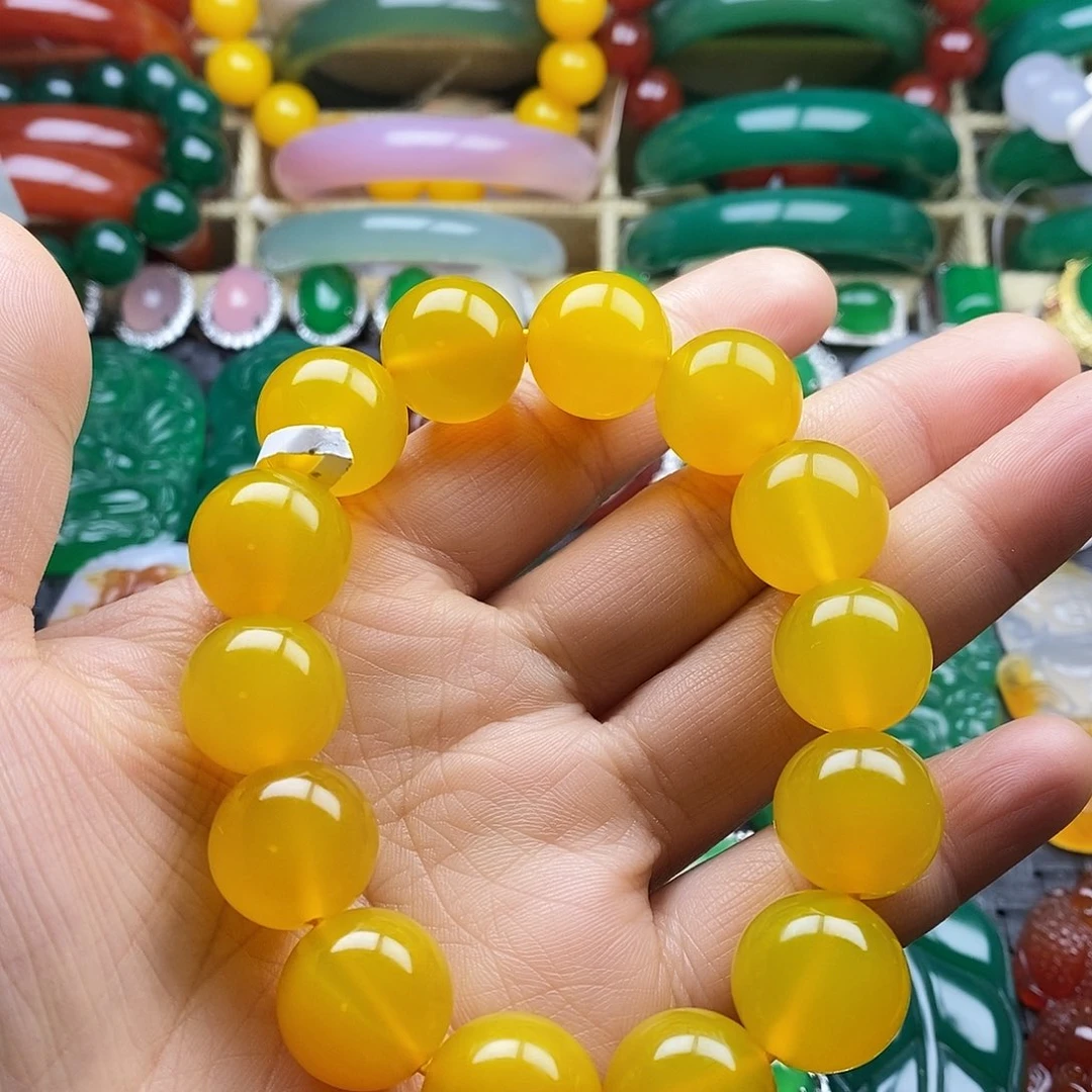 玛瑙/玉髓未镶嵌手链卡16