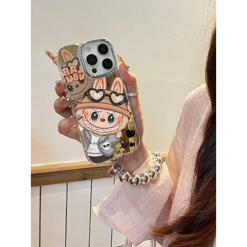 探头拉布布适用苹果16promax手机壳iPhone15镜头全包14pro防摔13/