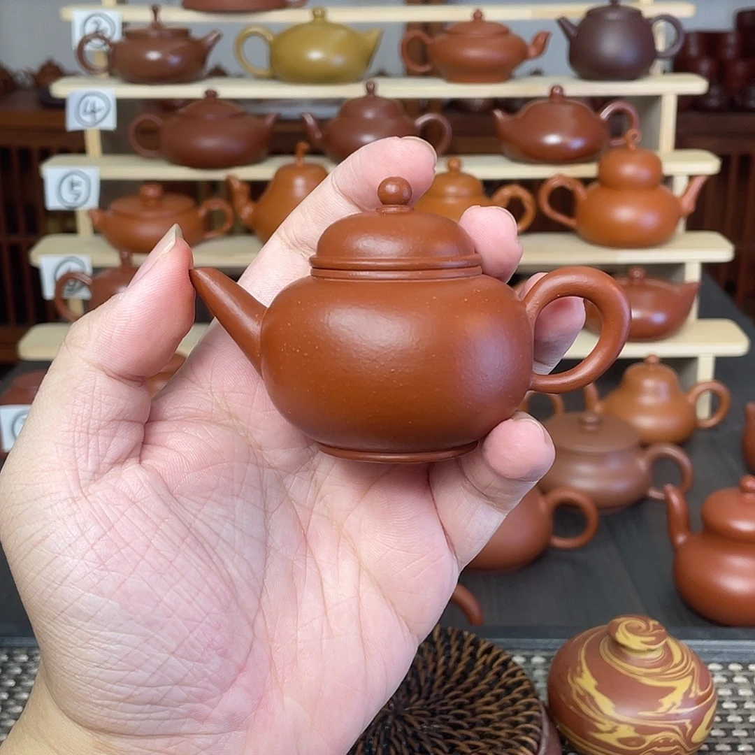 茶壶紫砂微瑕鱼籽水平75cc