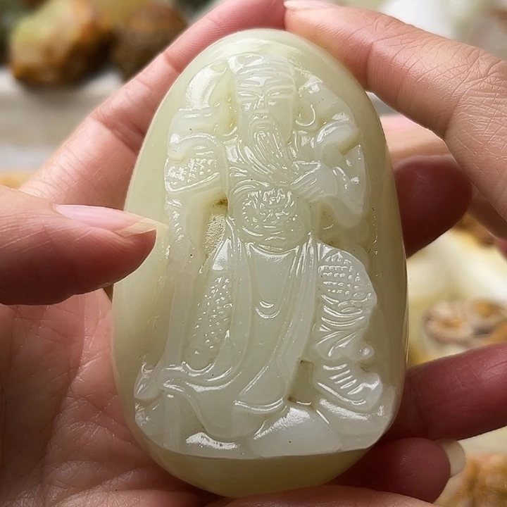 石材古青石不退换关公