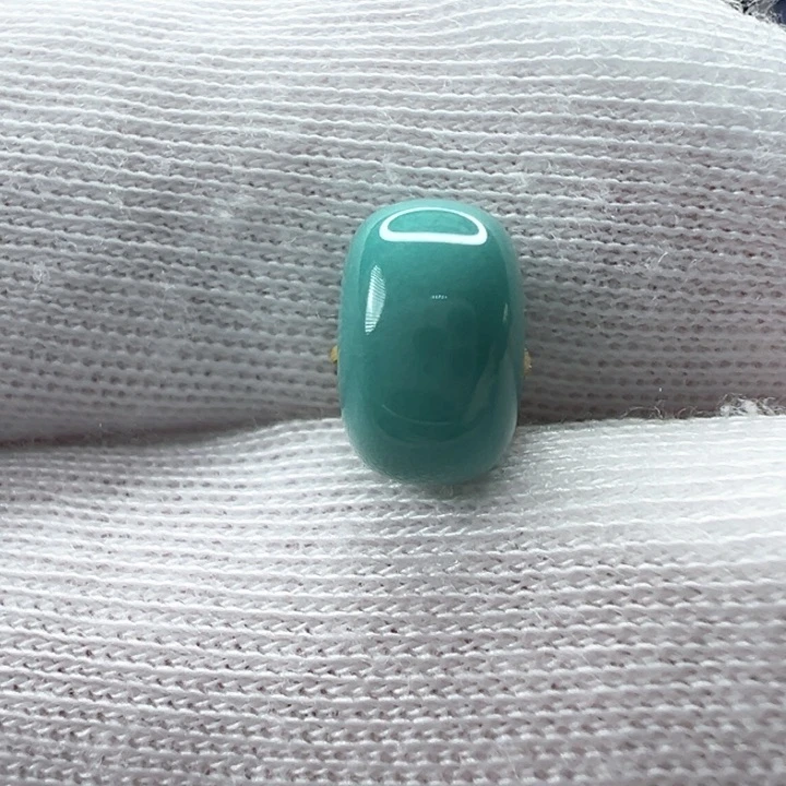 绿松石未镶嵌鼓珠9.1