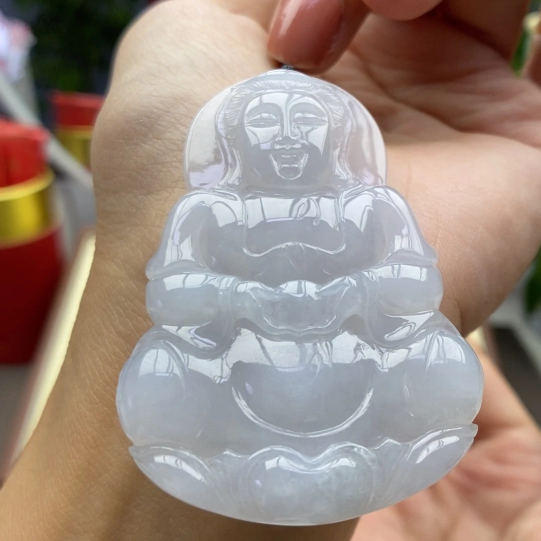 颈饰未镶嵌翡翠吊坠24