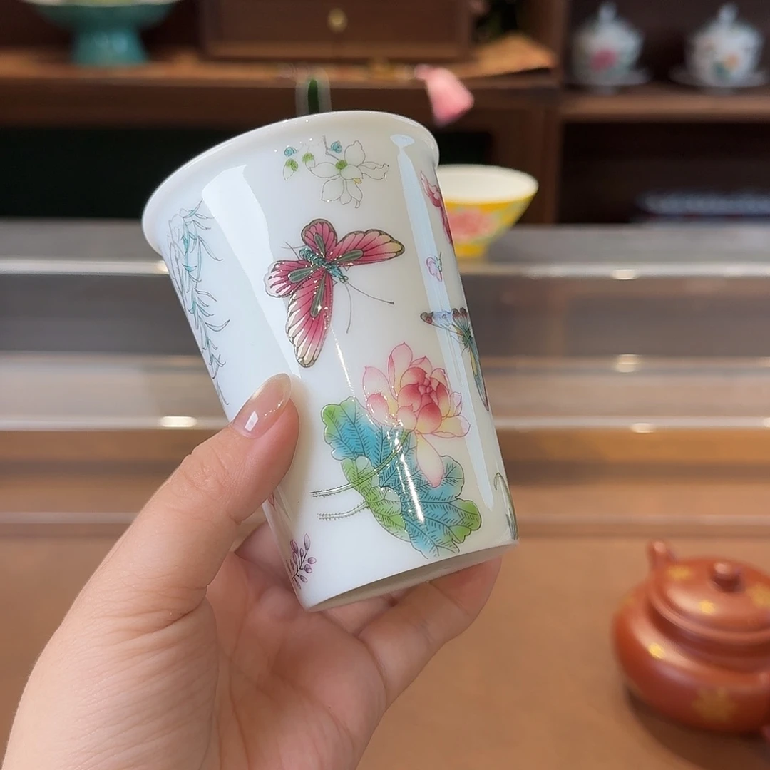 珐琅彩主人杯茶具套装