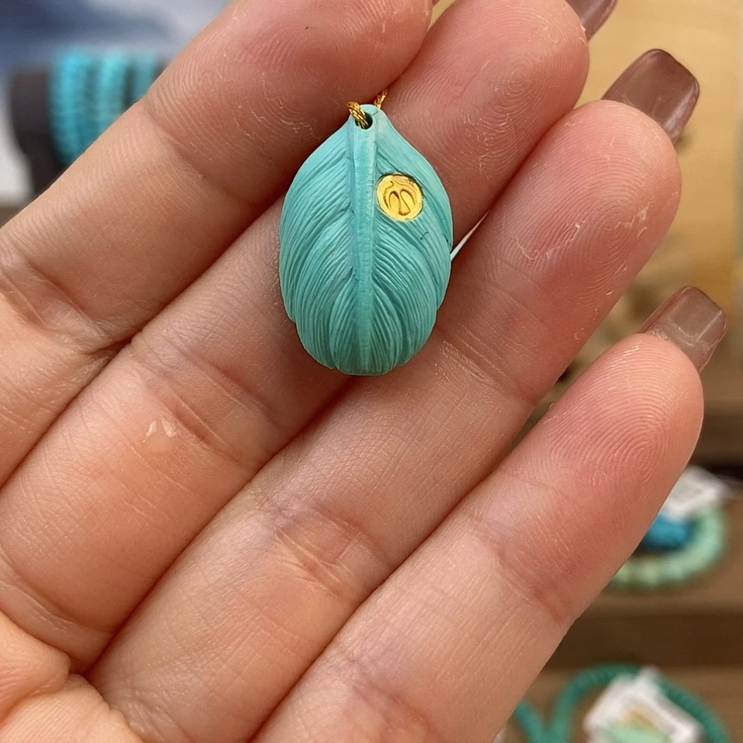 绿松石珠宝奇石未镶嵌