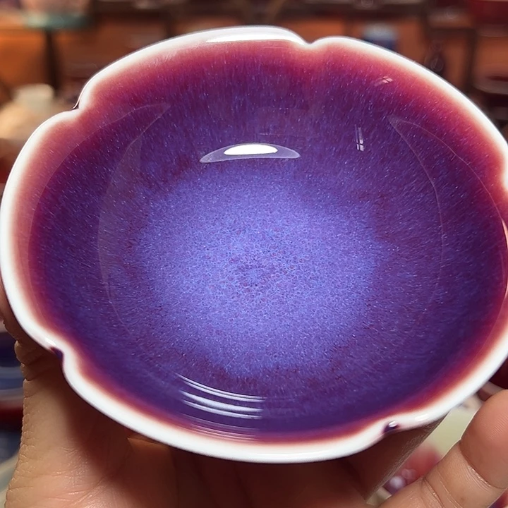 瓷片景德镇品艺轩郎紫