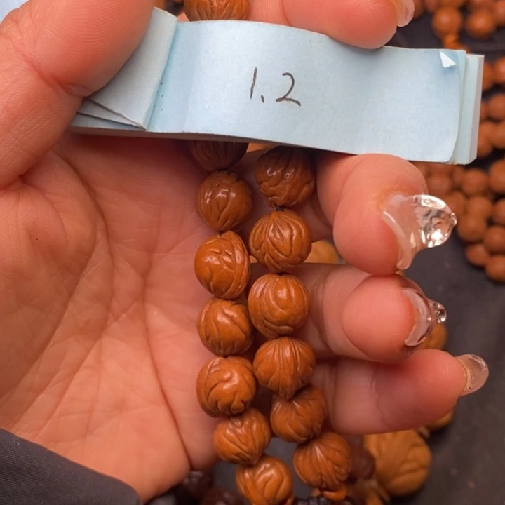 秦岭龙纹桃核20颗