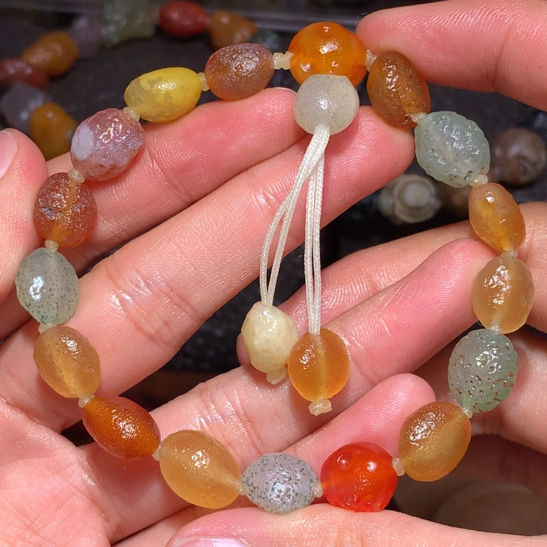 未镶嵌玛瑙/玉髓珠宝半成品