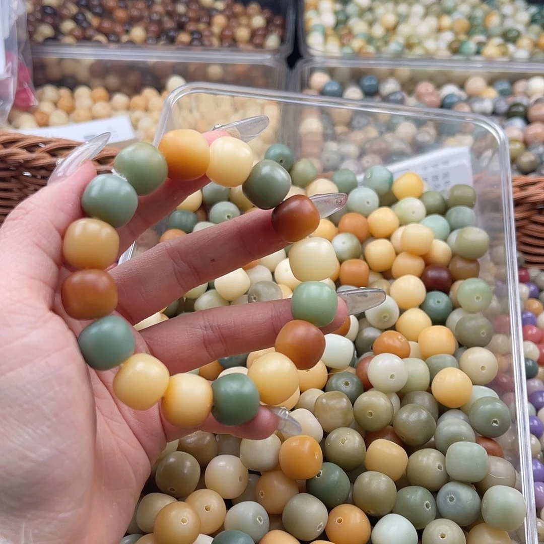 白玉菩提吊坠c14mm/15+2颗