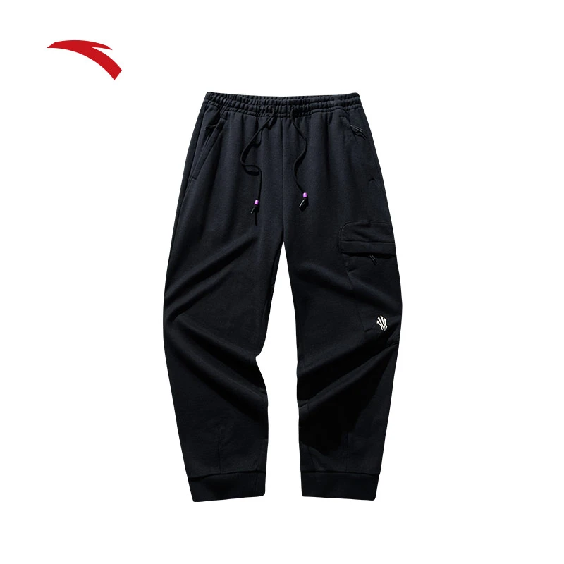 安踏凯里·欧文系列丨美式运动长裤男女同款宽松直筒