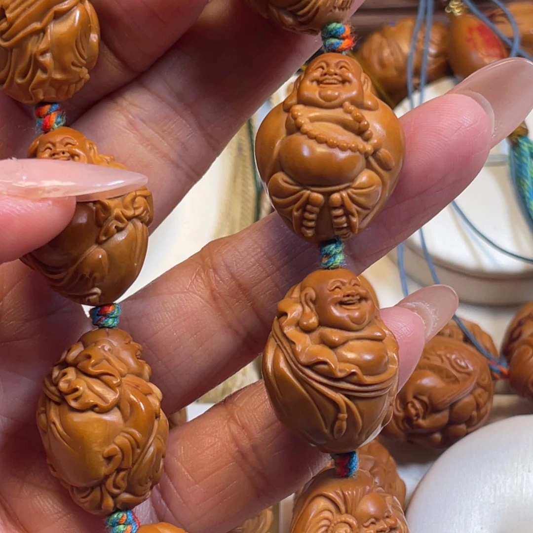 手串/手链橄榄核布袋弥勒橄榄核手串