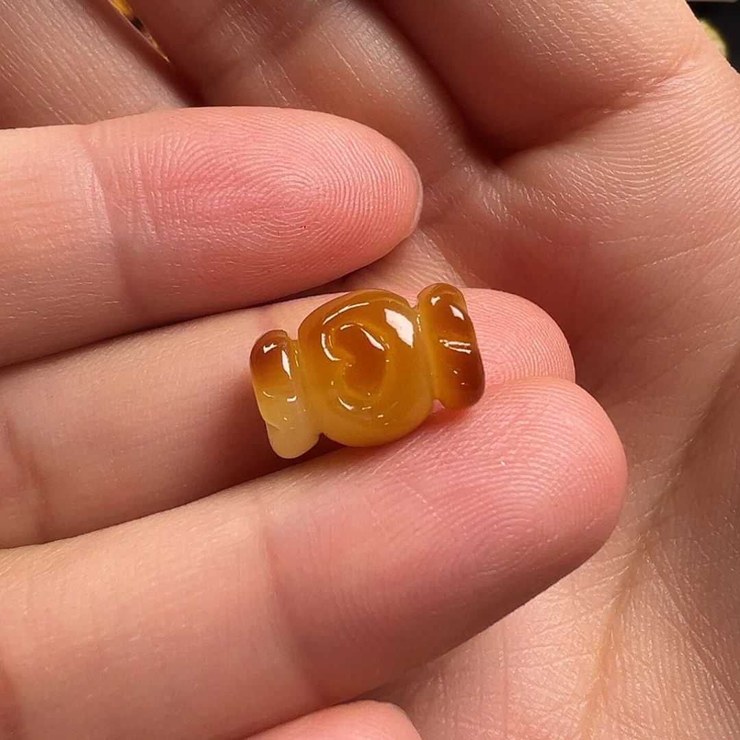 蜜蜡颈饰未镶嵌糖果（打孔不退换）