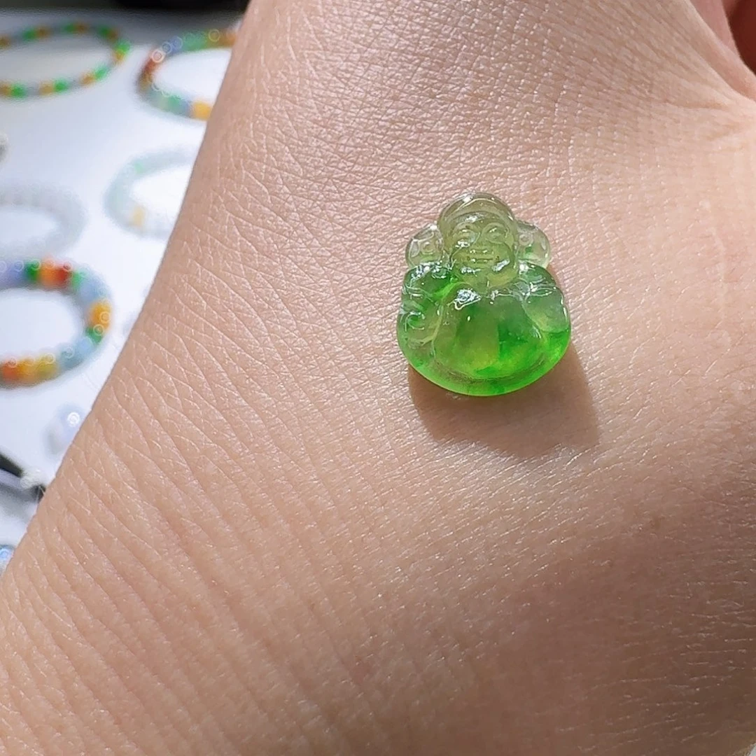 定制翡翠未镶嵌H***y裸石留镶