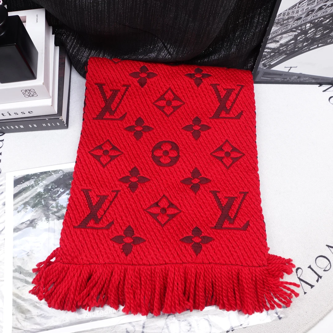 95新 LouisVuitton/路易威登 围巾/T20282532
