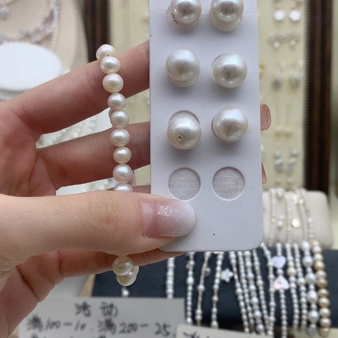 耳饰淡水珍珠未镶嵌