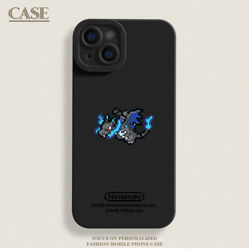 像素宝可梦适用iPhone16ProMax手机壳15苹果14软13瞳影12磨砂11xs