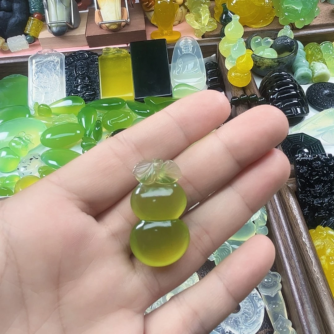 小***波岫玉未镶嵌吊坠(不含链)