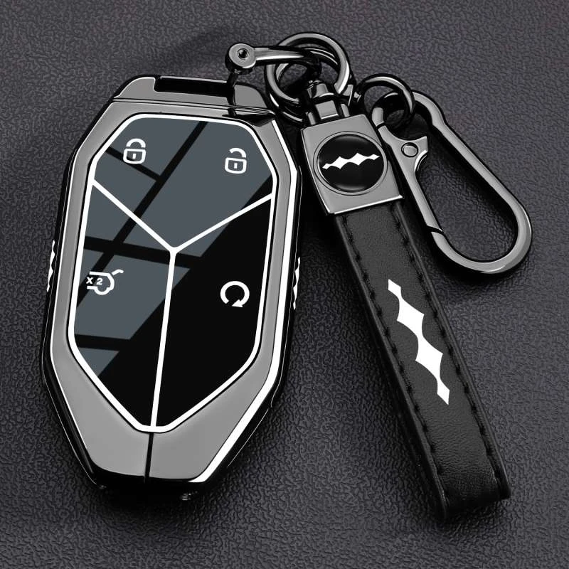 2025新方程豹8钥匙套25款豹八五豹5专用高级感车全包壳扣男改装饰