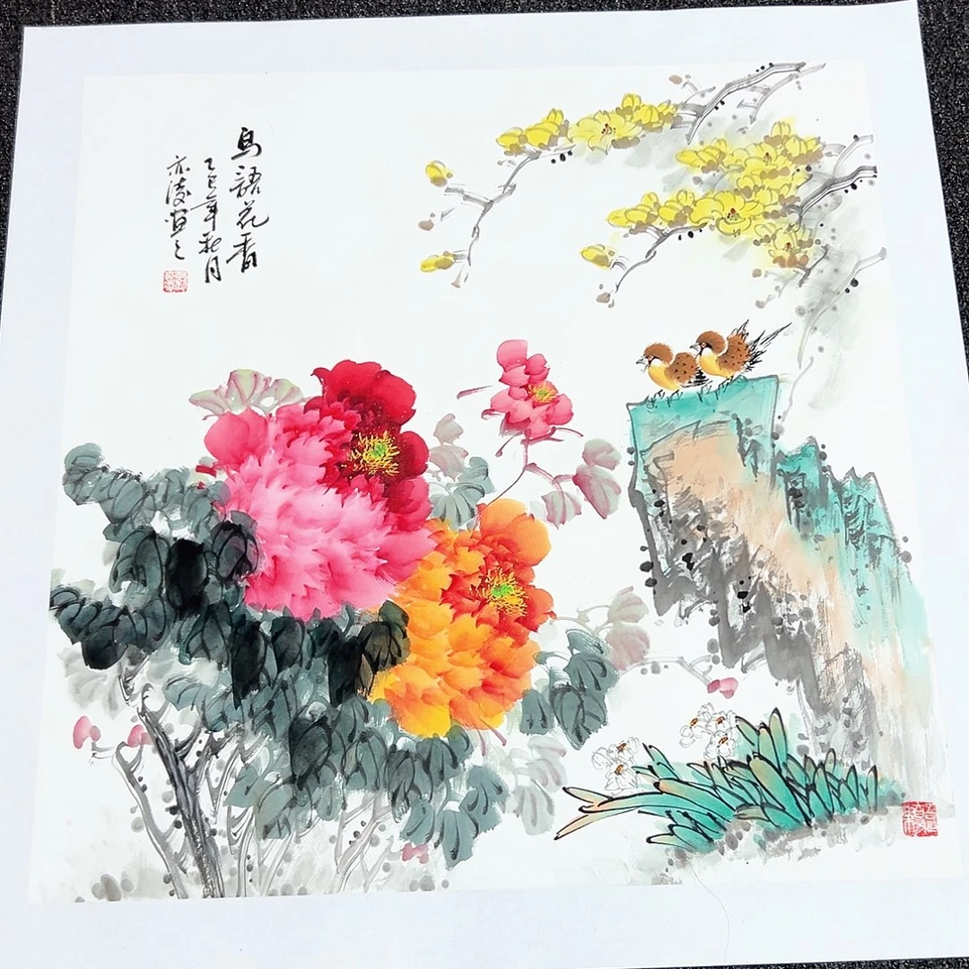 国画刘老师精品精品