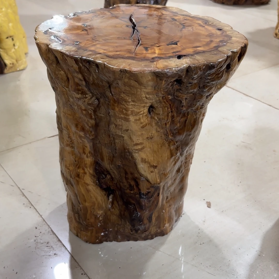 乌***杉龙纹鸡心枣木手工艺品