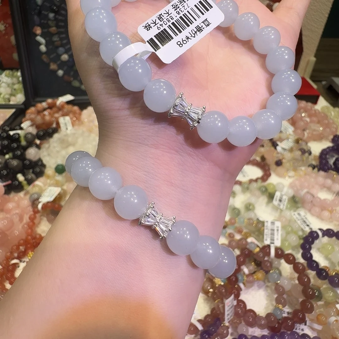 14K金镶嵌手链水晶9MM