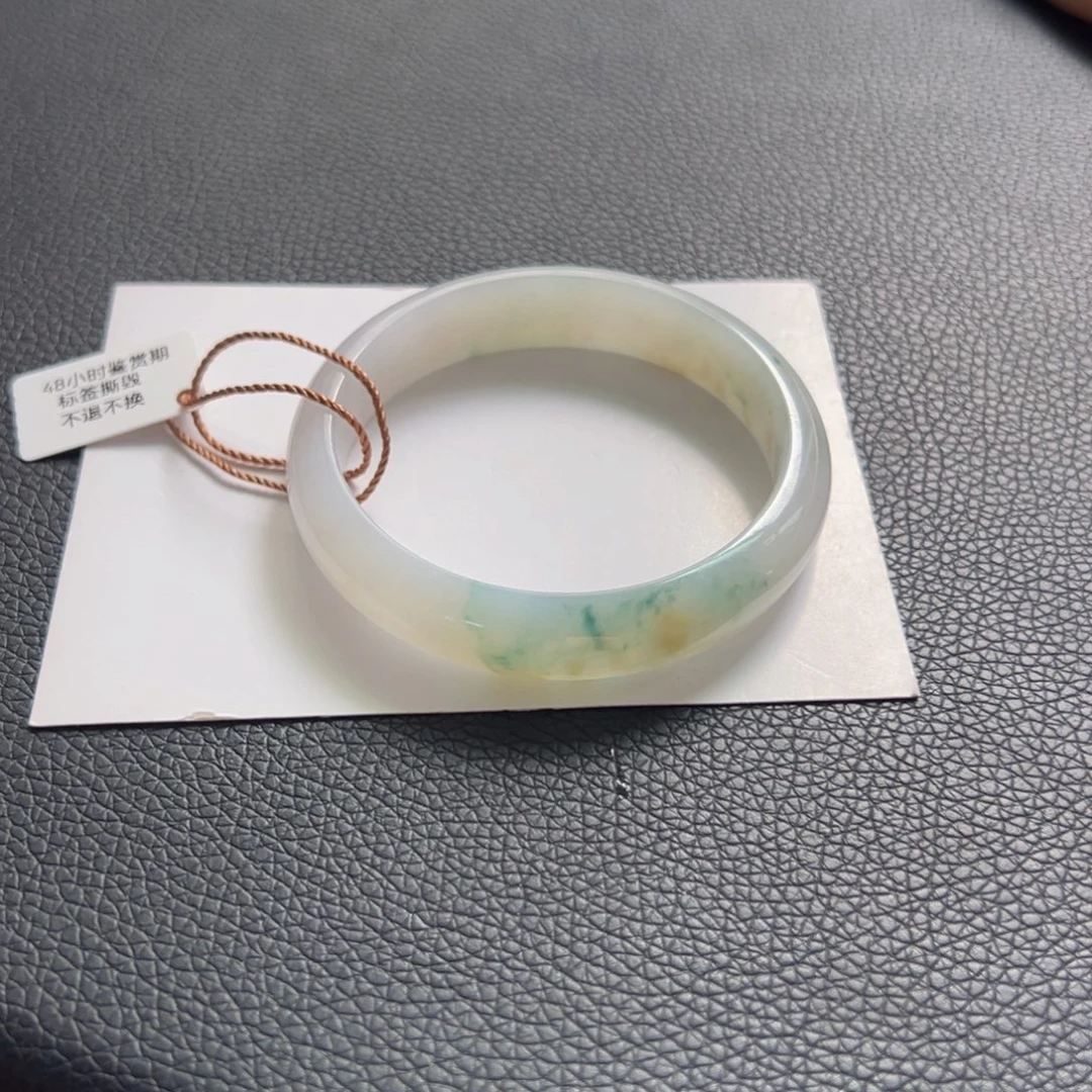 翡翠未镶嵌手镯16号