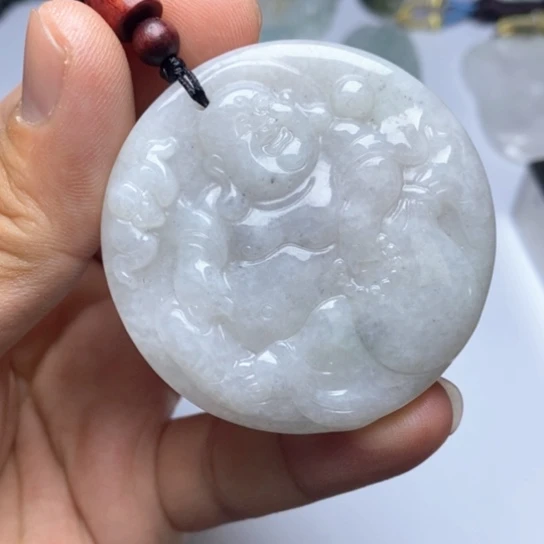 颈饰未镶嵌翡翠翡翠