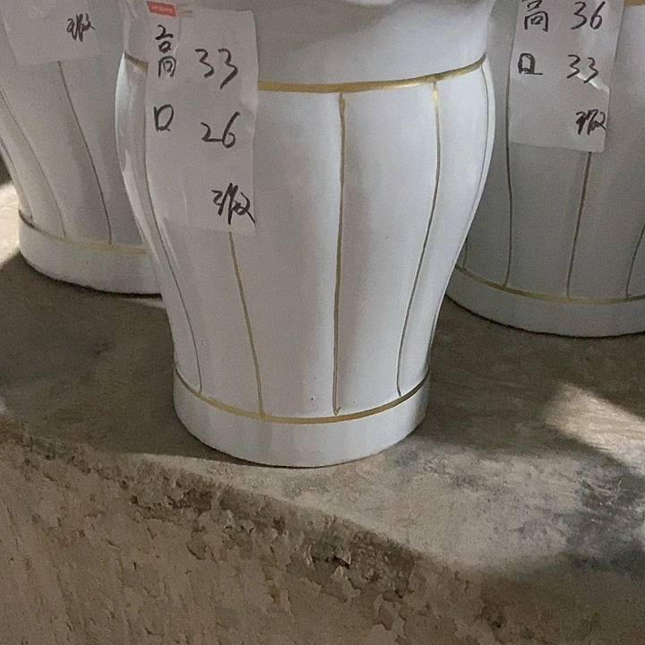 高温烧制白色中号一个