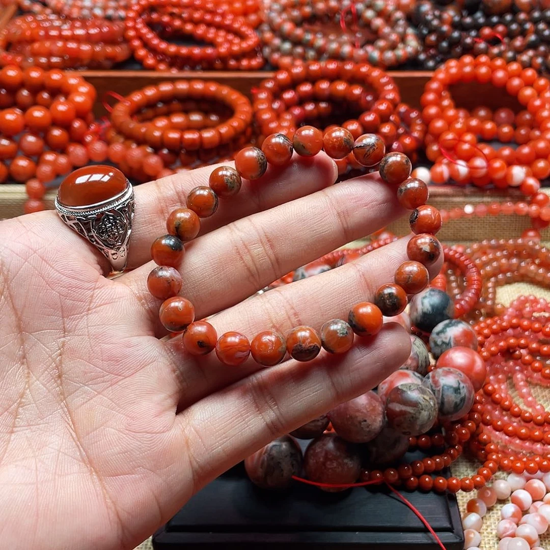 手链未镶嵌南红玛瑙