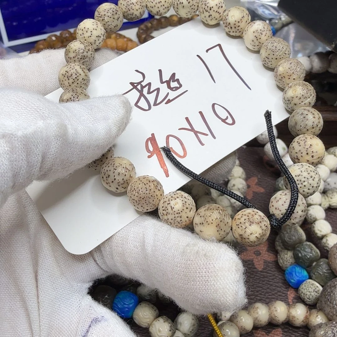 星月菩提手串正圆拉丝17