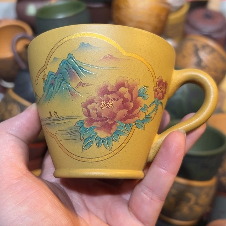 茶杯紫砂宜兴紫砂主人杯