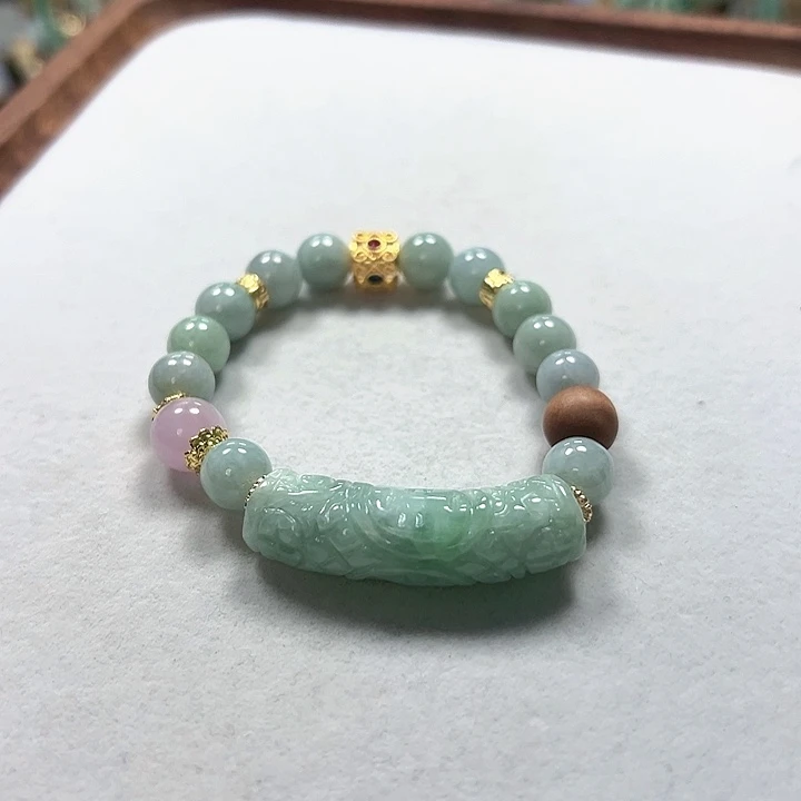 未镶嵌手链翡翠手串