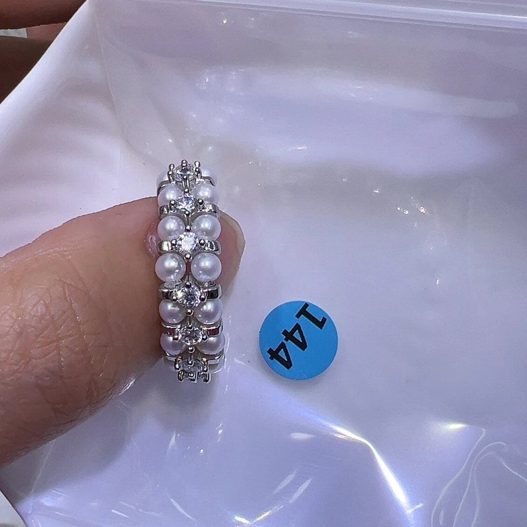 耳饰淡水珍珠银S925镶嵌