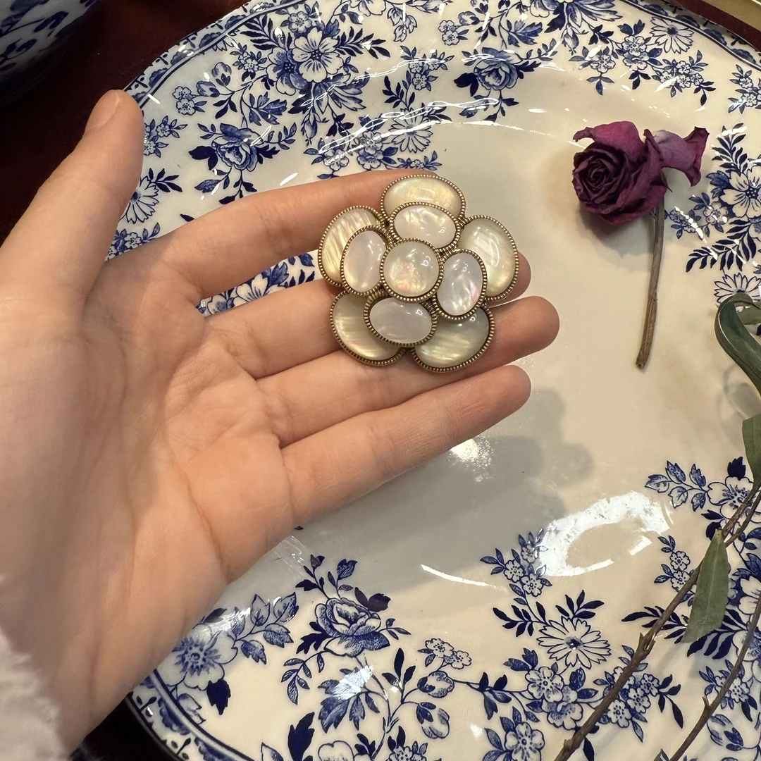 铜合金仿水晶胸针 【1082】小香花朵SusuOcean经典珍藏