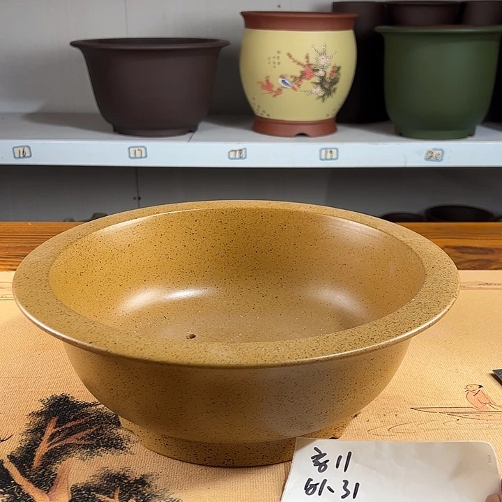 紫砂花盆紫砂兰花盆635