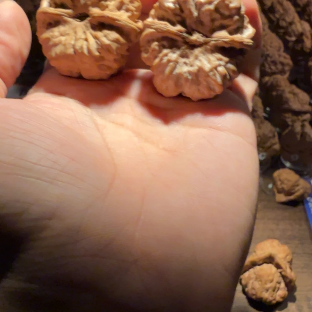 北***桥文玩核桃吊坠蛤蟆的眼睛是真的好看啊我