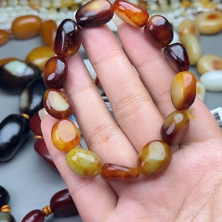 和田玉（糖玉）未镶嵌手链