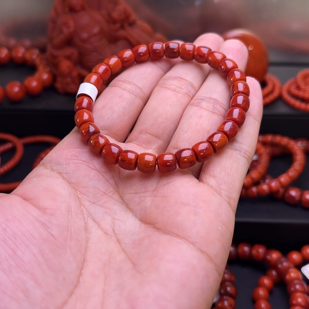 *****南红玛瑙未镶嵌手串南红
