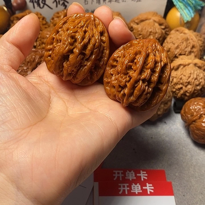 吊坠文玩核桃虎头