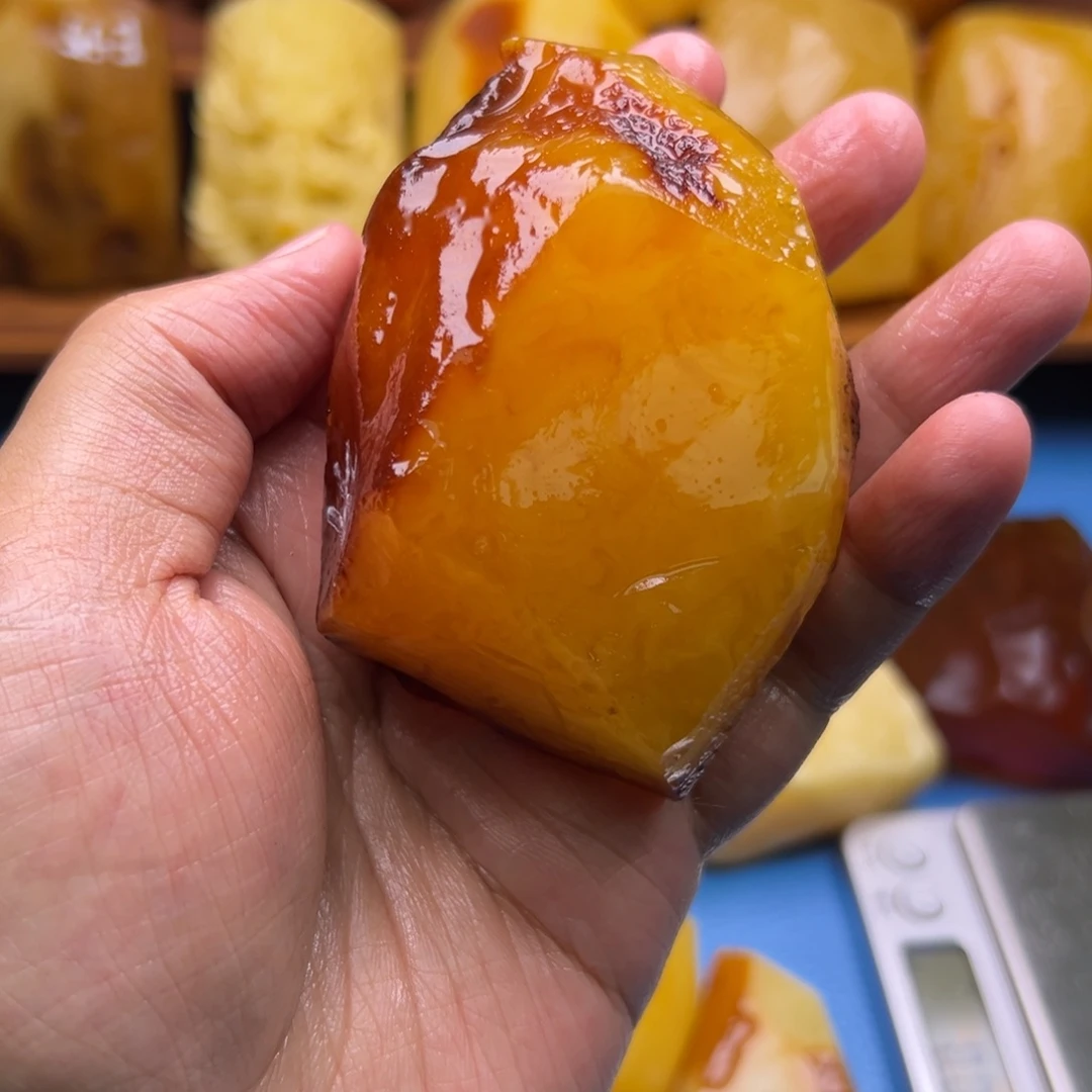 春***主定制琥珀未镶嵌12345678