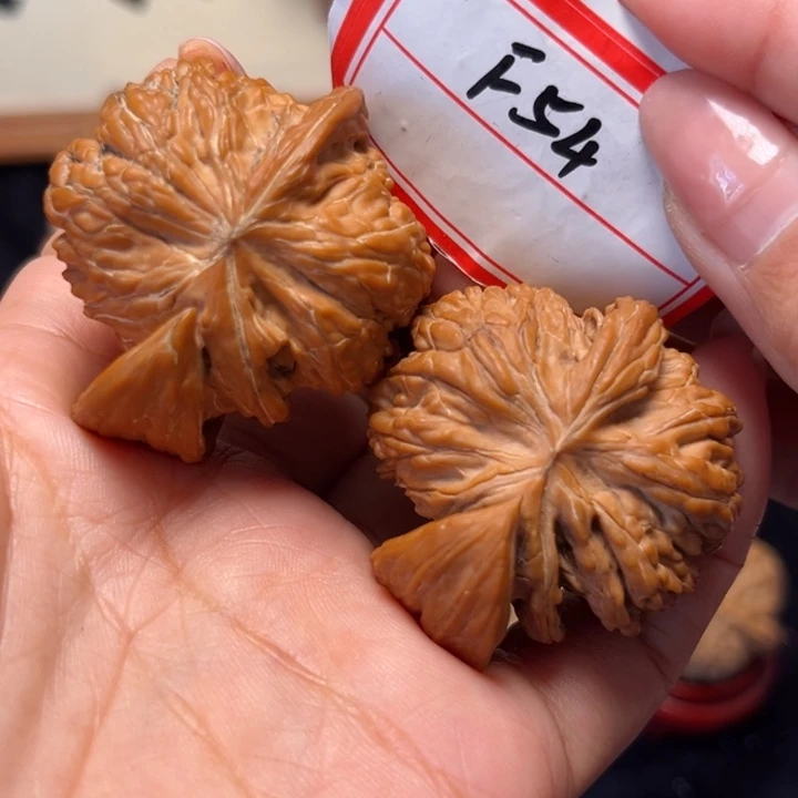 文玩核桃吊坠41.5全品磨盘犀牛角54