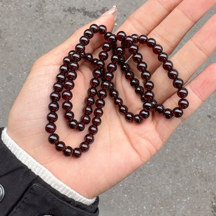 石榴石手串未镶嵌妍*