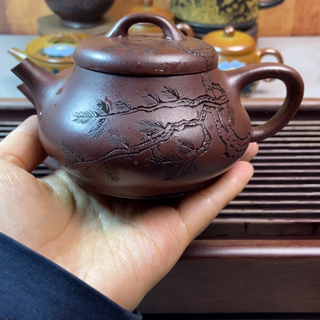紫砂茶壶紫砂全手工定制