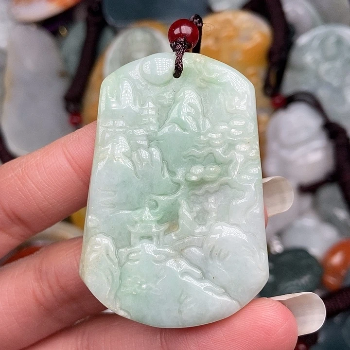 颈饰未镶嵌翡翠翡翠