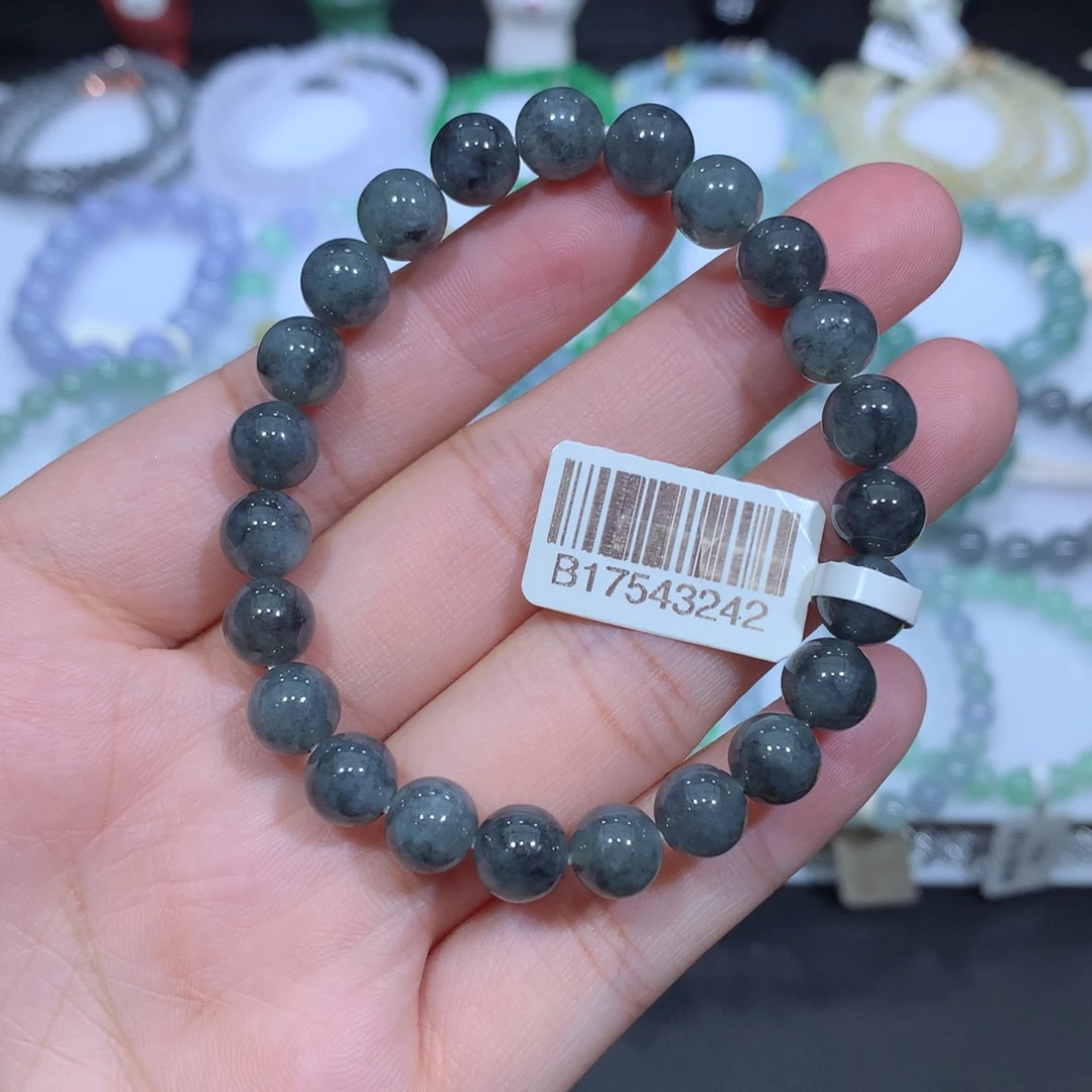 翡翠未镶嵌手串天然