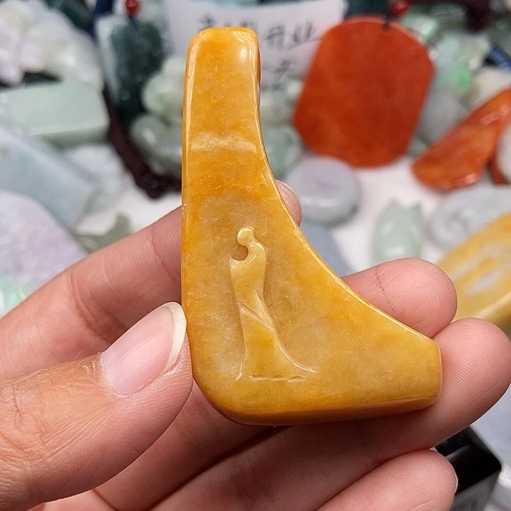 未镶嵌挂件翡翠翡翠