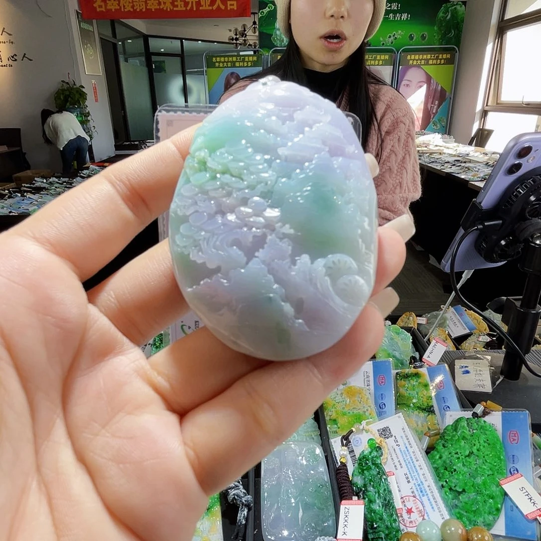 颈饰未镶嵌翡翠一