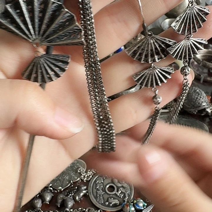 优***涂非金属无合金足银发簪
