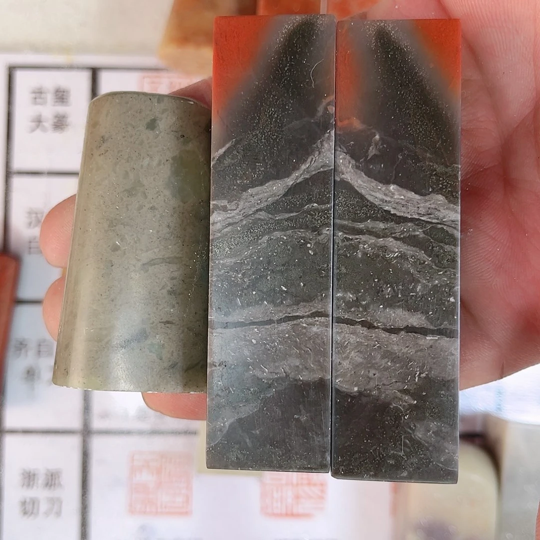 寿山石印石我**然定制的
