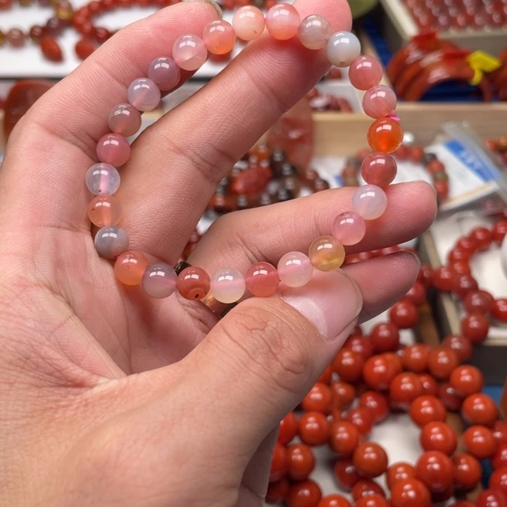 南红玛瑙未镶嵌手串